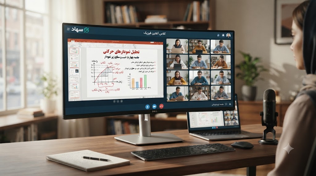امکانات سهاد برای کلاس آنلاین رایگان